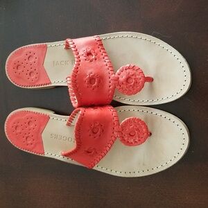 Jack Rogers orange sandals